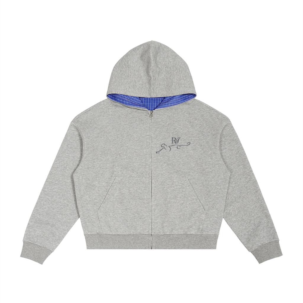 No Fear Plaid Hoodie Set