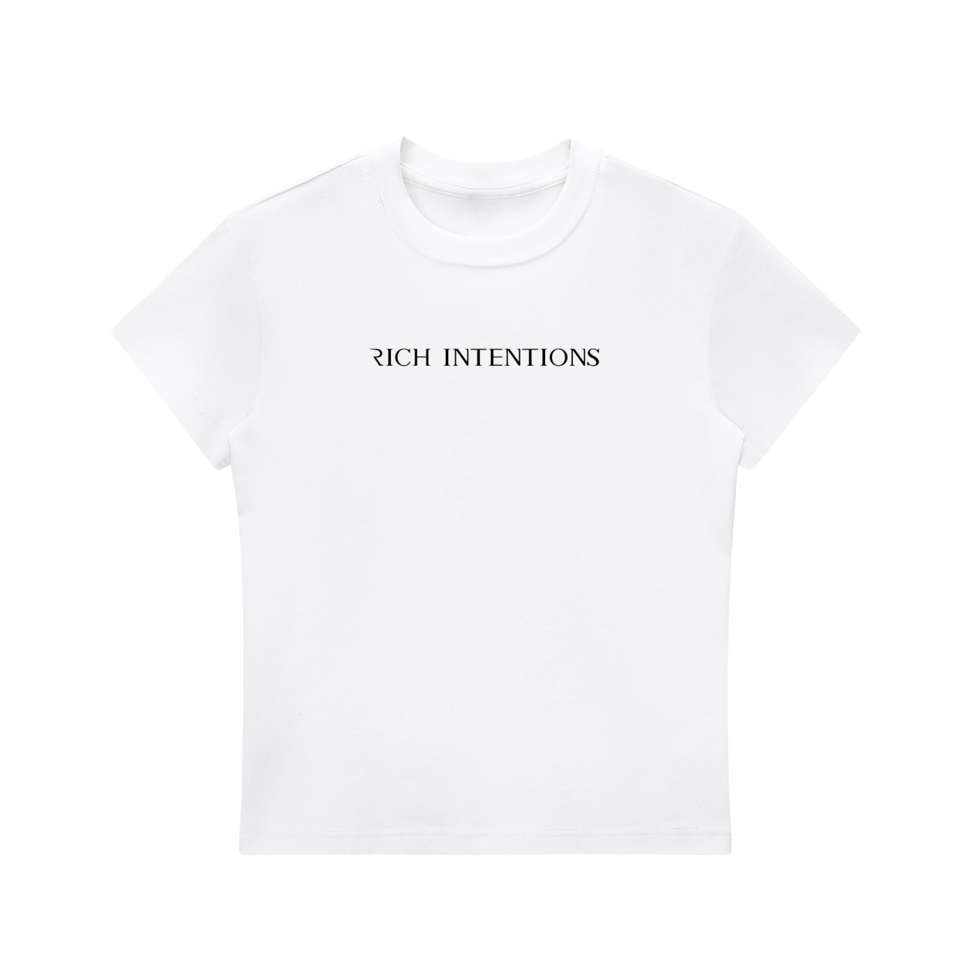 White Signature Rich Intentions Tee