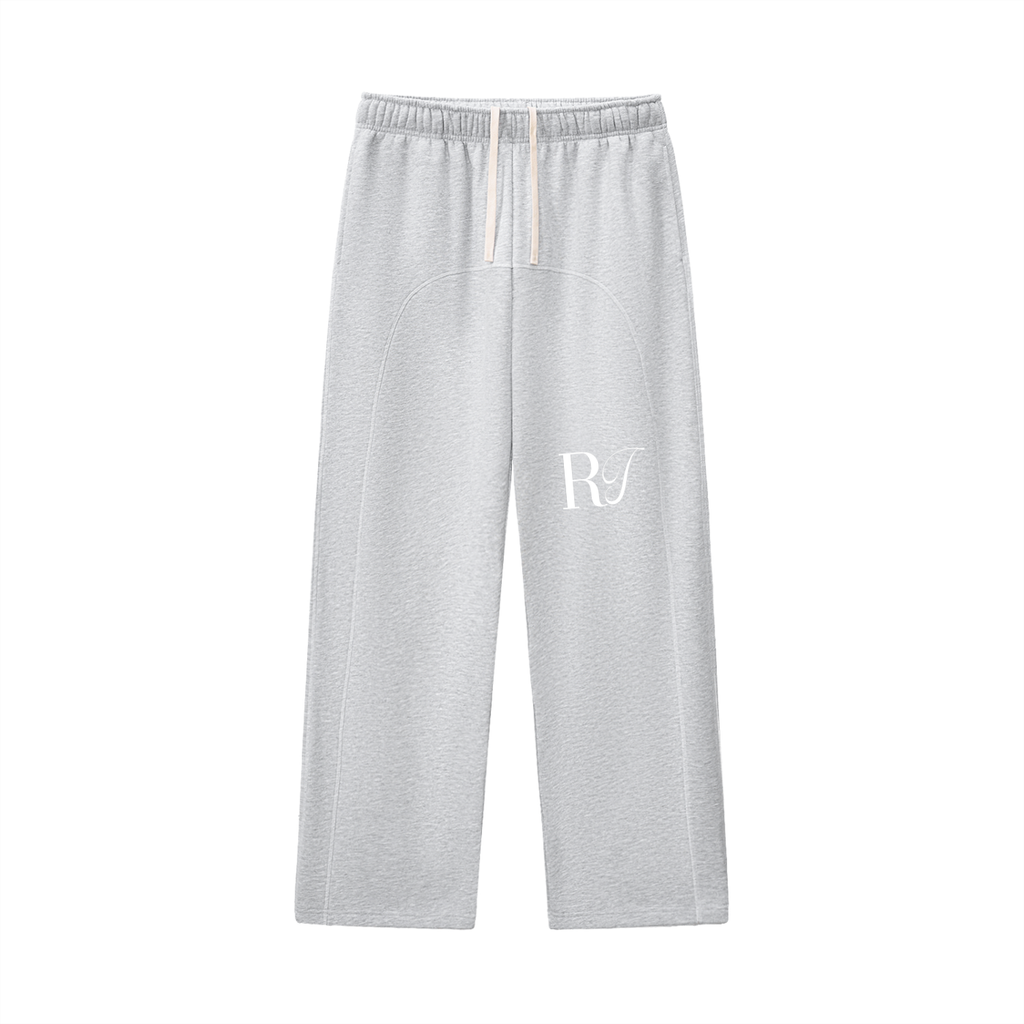 RI Contrast-Stitched Fleece Sweatpants Set