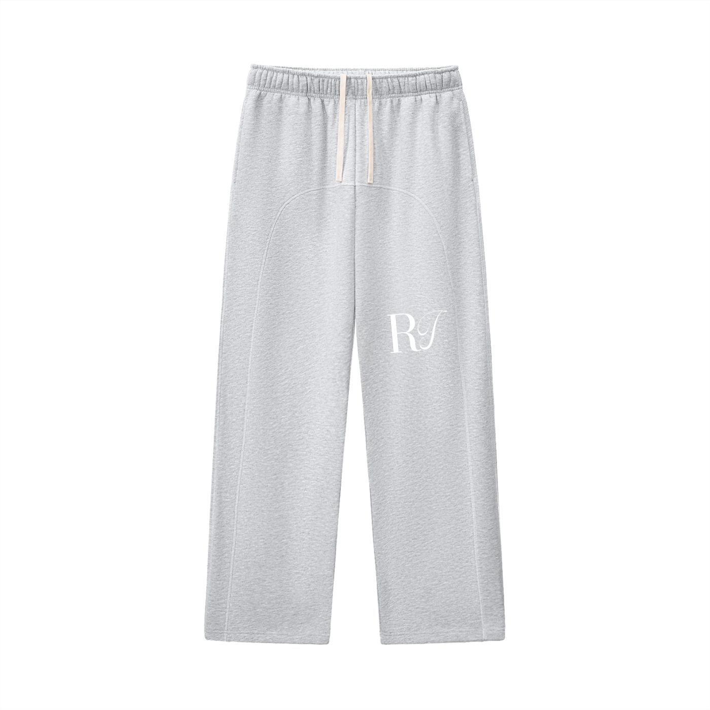 RI Contrast-Stitched Fleece Sweatpants Set